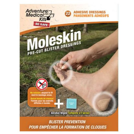 Adventure Medical Kits Moleskin, Pre-Cut And Shaped 0155-0400