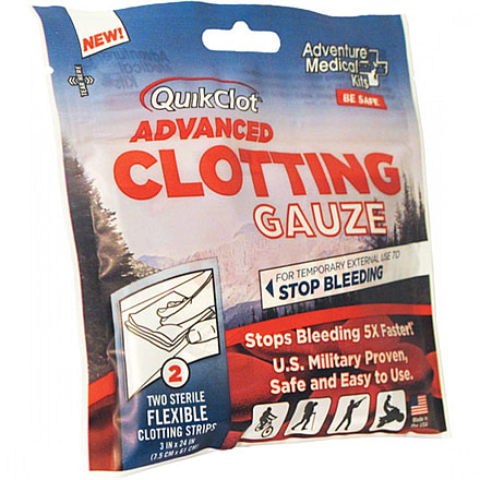 Adventure Medical Quikclot Advanced Clotting Gauze, 416635