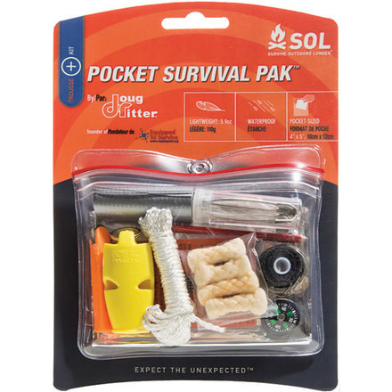 Survive Outdoors Longer Pocket Survival Pak