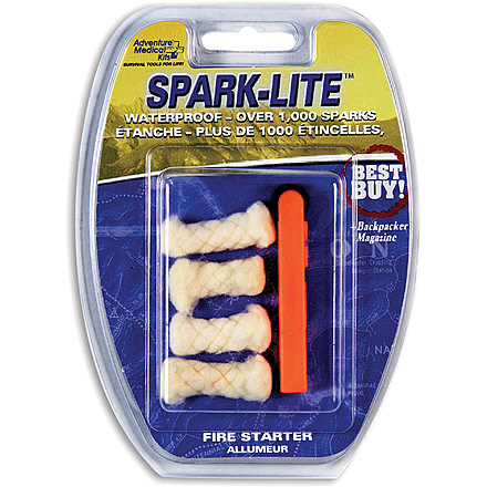 Adventure Medical Kits Spark-Lite Firestarter Kit, Waterproof, 0140-1001