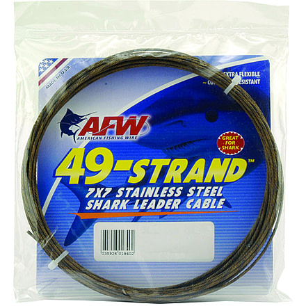 AFW 49 Strand Shark Leader Cable