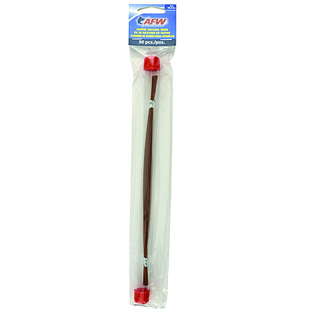 AFW Copper Rigging Wire .020 In, 0.51 mm Dia, 9 In, 22.9 cm,, 50 Pc, U020/50