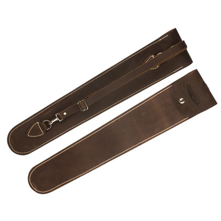 Agawa Canyon Crazy Horse Leather Sheath-Brown