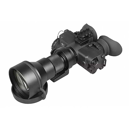 AGM Global Vision FoxBat-5 NW1 5x Night Vision Bi-Ocular, Gen 2+, White Phosphor Level 1, Black, 13FXB525104011