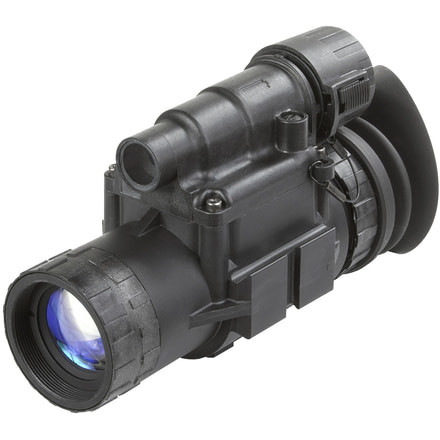 AGM Global Vision MUM-14A NW2 Multi Purpose Night Vision Monocular, Gen 2+ , Level 2, Mil Spec, White Phosphor, Black, 11M14122354021