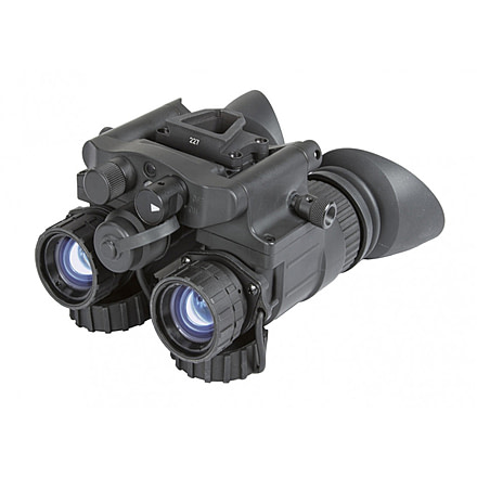 AGM Global Vision NVG-40 1x27mm NL1 Dual Tube Night Vision Goggle/Binocular Gen 2 Plus, Green Phosphor, Level 1, Black, 4.5 4.6 2.9, 14NV4122483011