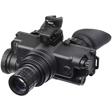 AGM Global Vision WOLF-7 PRO NL1 1x Bi-ocular Night Vision Goggle System, Gen 2+, Level 1, Black, 12W7P122153211