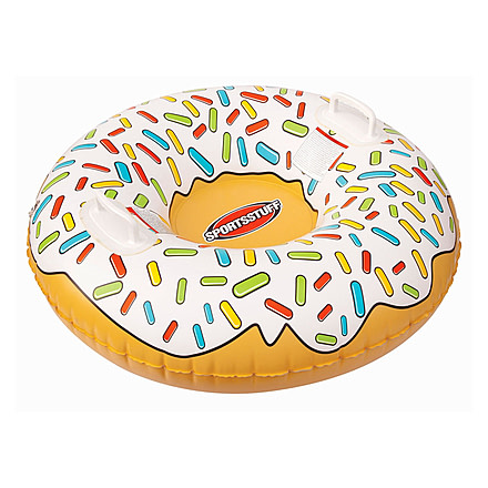 Airhead Sportsstuff Donut Snow Tube, 36In, White/Tan, 30-1003
