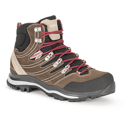 Aku Alterra GTX Trekking Boot - Womens, Beige / Bordeaux, 7, 403/3137