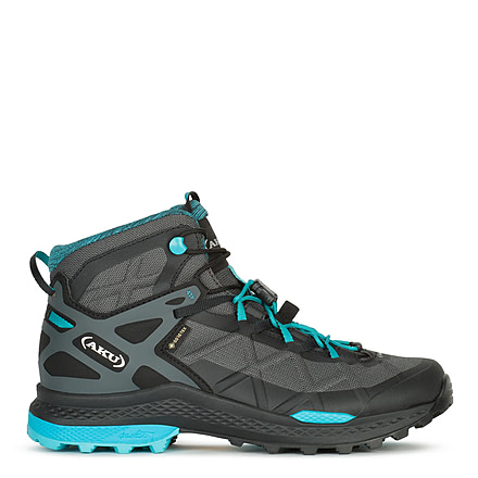 Aku Rocket Mid DFS GTX Hiking Boots - Women's, Black/Turquoise, 7.5 US, 7116407.5