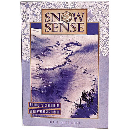Alaska Mtn Safety Snow Sense Avalanche Book SNOW SENSE