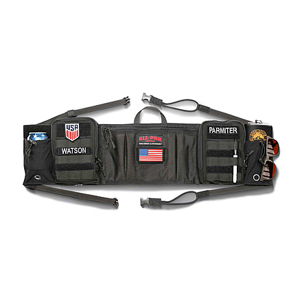 All-Pro Tactical Caddie Storage Assessory Kit Golf Cart Utility Panel, Black, APT-5022-BLACK