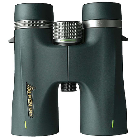 Alpen Alpen Apex 10x42 Binocular, BAK4, Multicoated, Dark Green, Medium Roof, 617