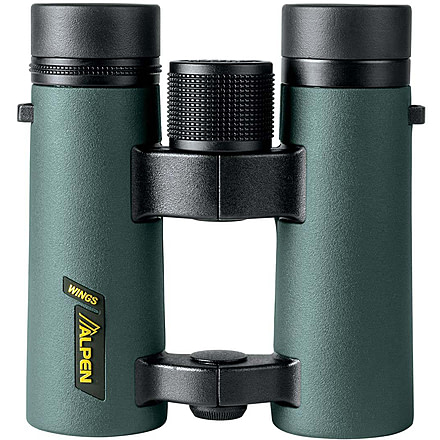 Alpen Alpen Wings 8x34 Binocular, BAK4, Multicoated, Dark Green, Compact Roof, 543