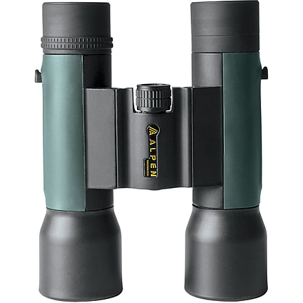 Alpen Magnaview 12x32 Binocular, BK7, Multicoated, Dark Green, Compact Roof, 838