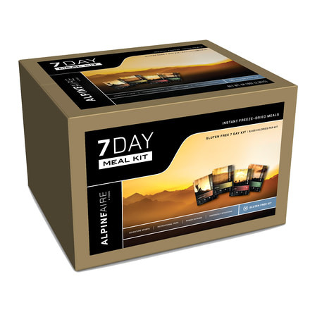 Katadyn Alpine Aire Foods 7 Day Meal Kit (14 Pouches) Gluten Free