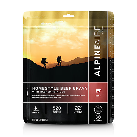 Katadyn Alpine Aire Foods Homestyle Beef Gravy with Mashed Potatoes - 2 Servings