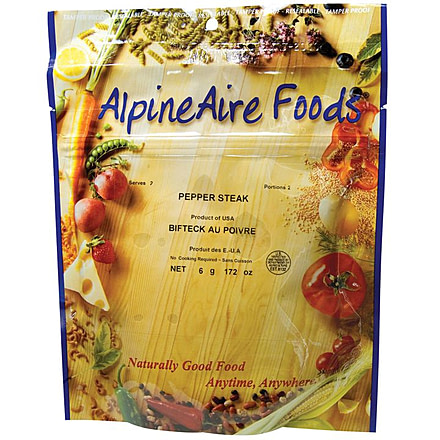 Katadyn Alpine Aire Foods Pepper Steak with Rice - 2 Servings