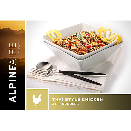 Katadyn Alpine Aire Foods Thai Style Chicken with Noodles - 2 Servings