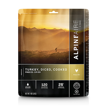 Katadyn Alpine Aire Foods Turkey, Diced, Cooked - 2 Servings