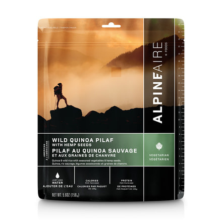 Katadyn Alpine Aire Foods Wild Quinoa Pilaf with Hemp Crispies - 2 Servings