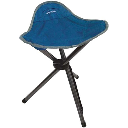 Alpine Mountain Gear Tripod Stool, 13x13x17.5, AMGTRS-BL