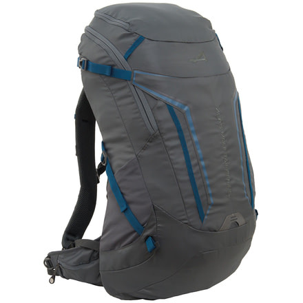 ALPS Mountaineering Baja 40L Backpack, Charcoal/Deep sea, 6542001