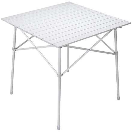 ALPS Mountaineering Camp Table, Powder-Coated Aluminum, Silver, 8301076
