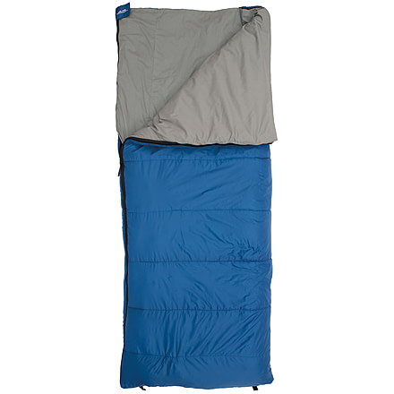 ALPS Mountaineering Crater Lake Outfitter Sleeping Bag, Blue, 494375ZIP