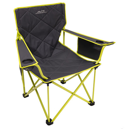 ALPS Mountaineering King Kong Chair, Charcoal/Citrus, 8140348