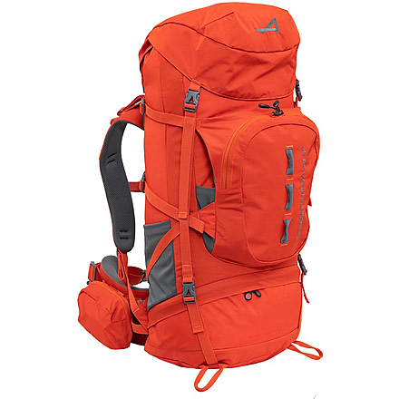 ALPS Mountaineering Red Tail Backpack, 65 Liters, Chili/Gray, 2336805