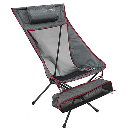 ALPS Mountaineering Simmer Lounger Chair, Salsa/Charcoal, 8011242