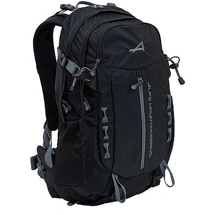 ALPS Mountaineering Solitude 24L Pack, Black/Gray, 6062072
