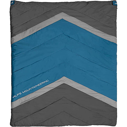 ALPS Mountaineering Spectrum 20 Sleeping Bag, Blue/Charcoal, 4119733