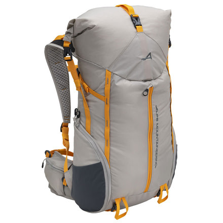 ALPS Mountaineering Tour Backpack, Gray/Apricot, 35L-45L, 6323047