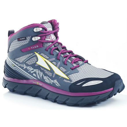 Altra Arrows Lone Peak 3 Mid Neo - Women's, Gray/Purple, Medium, 6, ALA2653M25406000M1