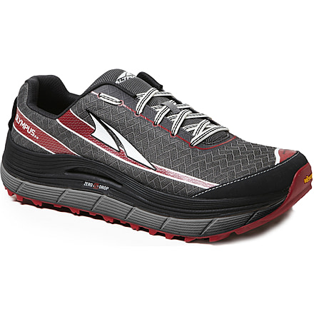 Altra Arrows Olympus 2.0 Trail Running Shoe - Men's-Pewter/Red-Medium-12.5