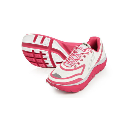 Altra Arrows Paradigm Trail Running Shoe - Women's-White/Pink-Medium-8 US