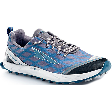 Altra Arrows Superior 2.0 Trail Running Shoe - Women's-Pewter/Atlantic-Medium-6.5