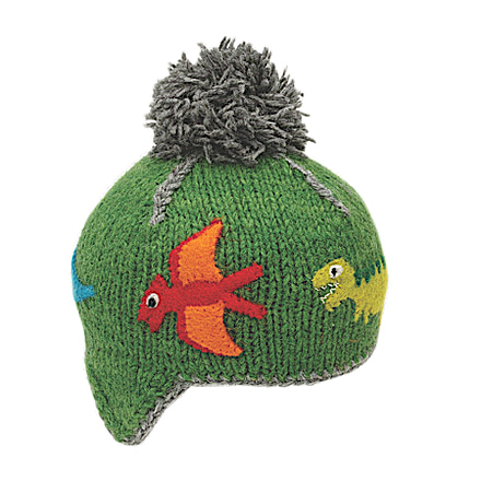 Ambler Dino Beanie - Kids, Green, Small, F18-0006-A/GRN-S/P1