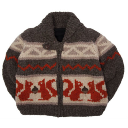 Ambler Squirrel Sweater - Boys-Earth-M/L