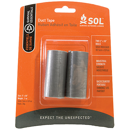 Amk Sol Duct Tape 2 Pack 2''x50'' Rolls