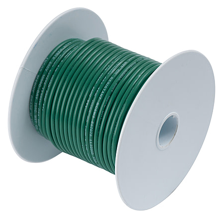 Ancor Green 8 AWG Battery Cable - 100' 48349