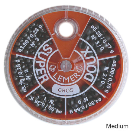 Angler's Accessories Split shot wheel 6 asst. sizes Medium