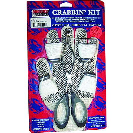Anglers Choice CRK-6 Crabbin' Kit 6Pc Catching, CRK-6