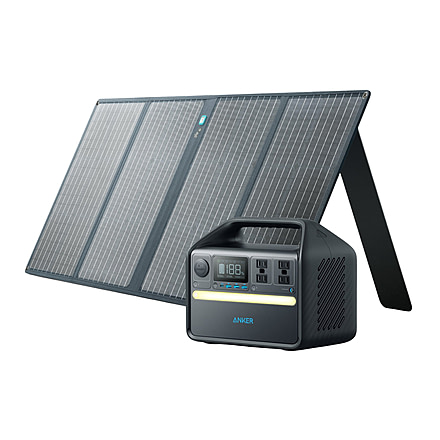 Anker 535 Solar Generator w/ 100W Solar Panel, 512Wh PowerHouse, B1751111