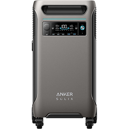 Anker SOLIX F3800 Portable Power Station, 3840wh/6000W, Black, 70.2x38.8x39.5, A1790