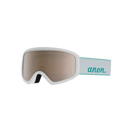 Anon Insight Goggle and Spare Lens w/ Silver Amber - Women's, White, 20350100106