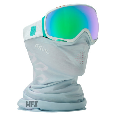 Anon Tempest MFI Goggle - Womens, Frame- Empress White, Lens- Green Solex, 185531-121