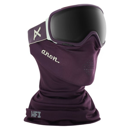 Anon Tempest Women's Goggle w/ MFI Mask, Sonar Smoke Lens, Purple, 18553102520NA